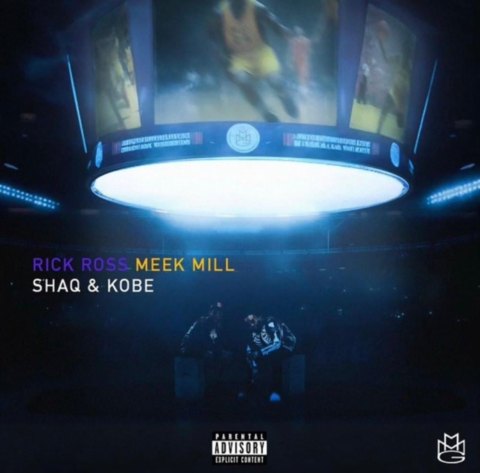 Rick Ross & Meek Mill “Shaq & Kobe” cover art