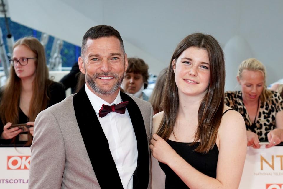 Fred Sirieix has hailed his daughter Andrea Spendolini-Sirieix (Ian West/PA) (PA Archive)