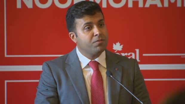 Taleeb Noormohamed has been declared the winner in the Vancouver Granville riding, after an extremely tight race.  (Nic Amaya/CBC News - image credit)