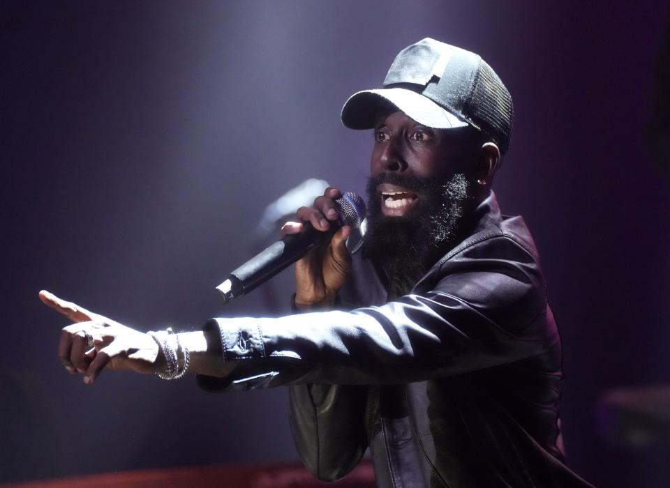 Gospel artist Tye Tribbett is performing Sunday at Riverwalk Amphitheater in Montgomery.