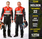 Jack Perkins and Russell Ingall (Holden)