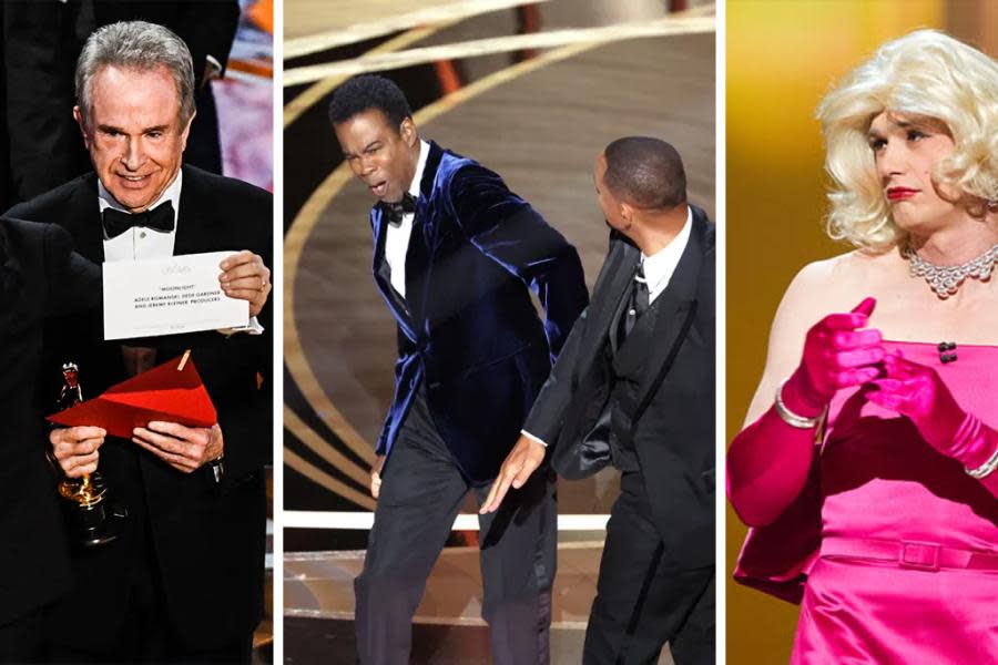 Los 10 momentos más bochornosos en la historia de los Premios Oscar