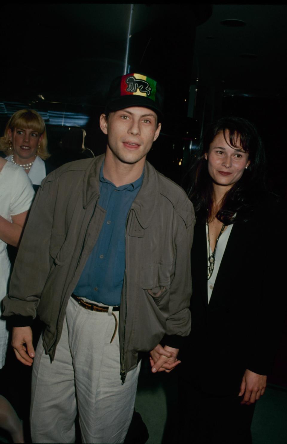 Brand Loyalty: Please Take in the Exquisite Beauty of Christian Slater's Baseball Cap Collection