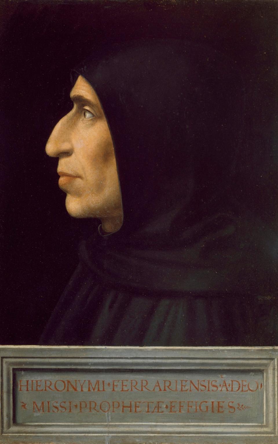 Portrait of Girolamo Savonarola by Fra Bartolomeo - Leemage/Corbis via Getty/Leemage/Corbis via Getty