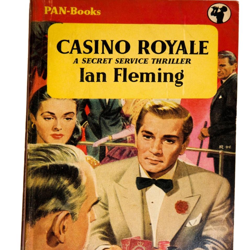 The cover for an early edition of Casino Royale - Chris Howes/Wild Places Photography / Alamy Stock Photo