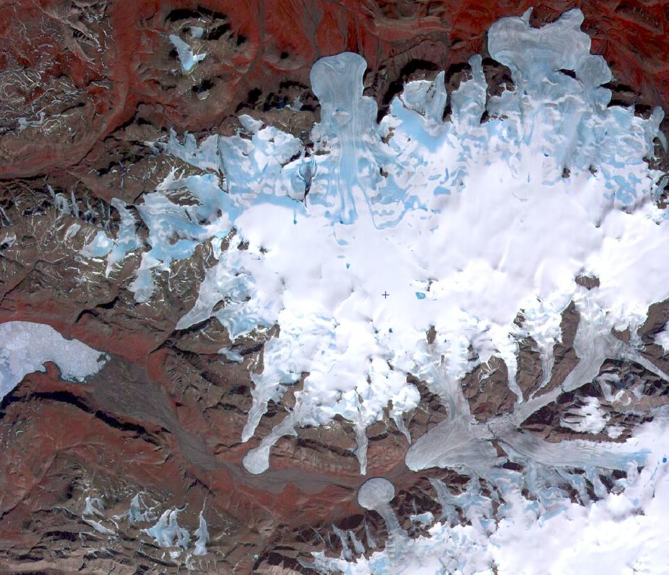 Arctic glacier in Canada 