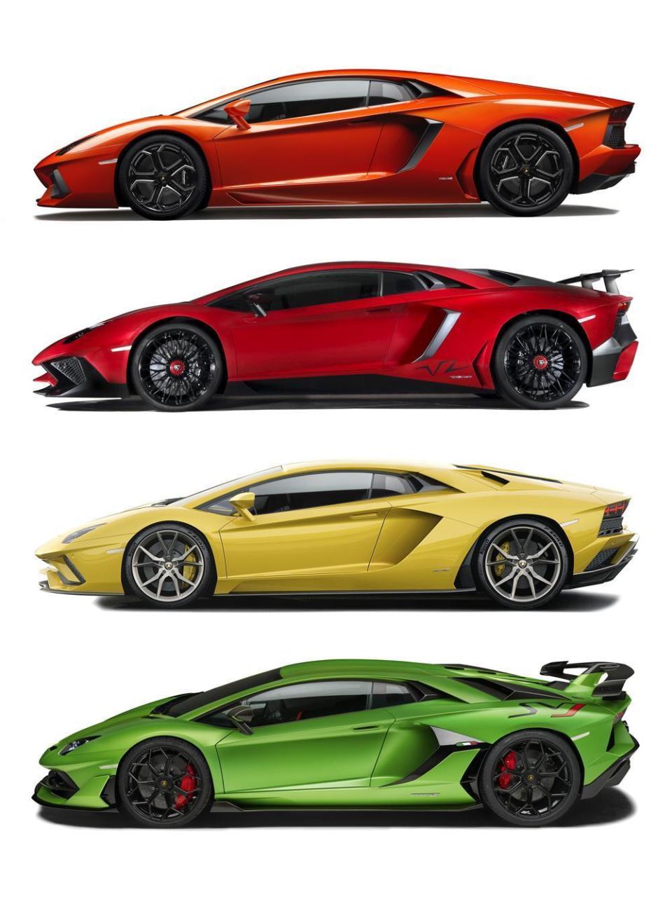 Lamborghini Aventador車型挾帶著巨大成功，歷經十年淬鍊，以十項獨步與創新，奠定Lamborghini超級跑車無庸置疑的領先地位。