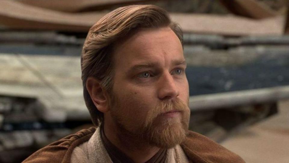 Ewan McGregor as Obi-Wan Kenobi. 