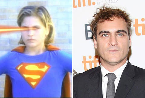 <p><b>Joaquin Phoenix (Best actor)</b><br>Nominated for: The Master<br><br>Did you know Joaquin used to have heat-vision? Neither did we. Here’s the then 15 year-old actor in a 1989 episode of ‘Superboy’. He played an over-imaginative schoolboy called Hercules.</p>