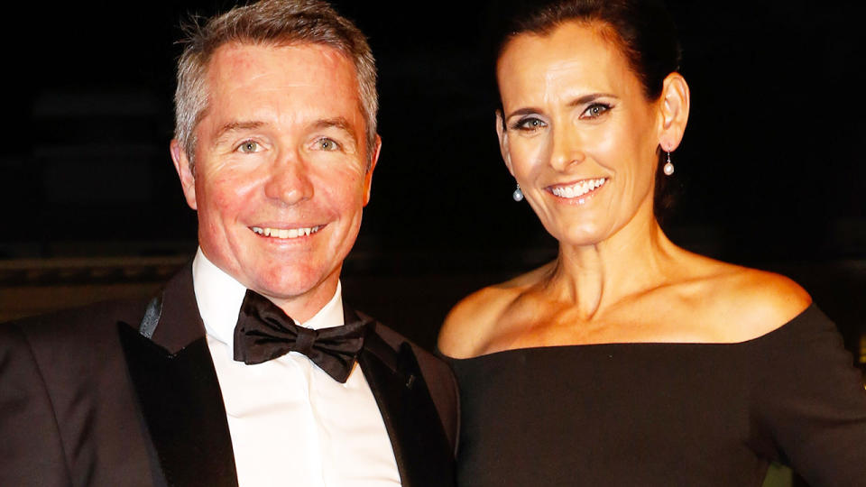 Paul Green, pictured here with wife Amanda Green at the Dally M Awards in 2015.