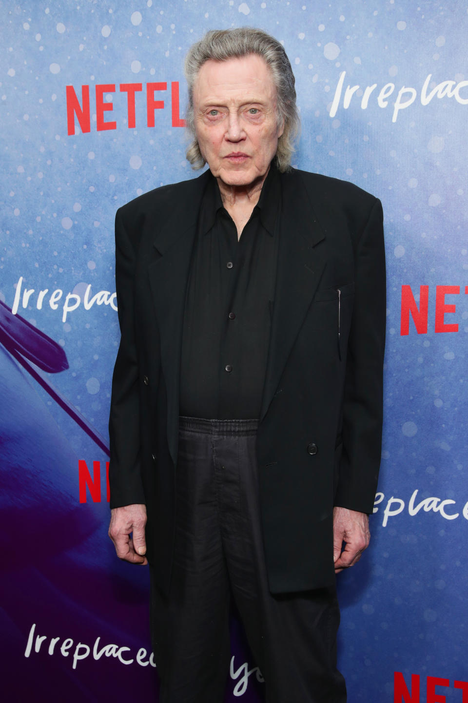 Christopher Walken attends the Special Screening of the Netflix Film "Irreplaceable You" at The Metrograph on February 8, 2018