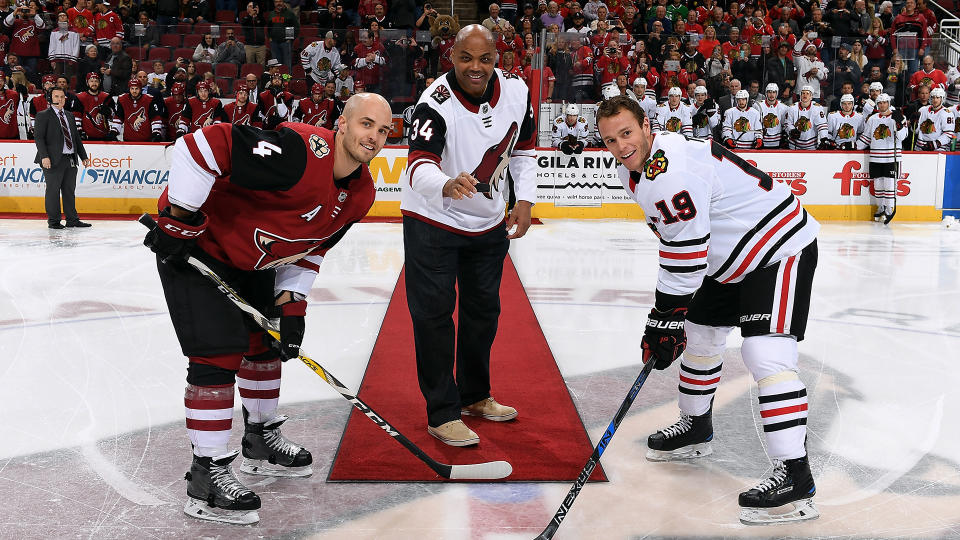 TNT needs to find a way to get Charles Barkley involved in their hockey coverage. (Photo by Norm Hall/NHLI via Getty Images)