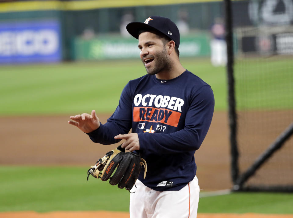 Jose Altuve is an MVP candidate this season and might be the key to Houston's October. (AP)