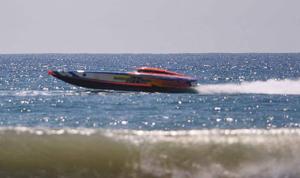 High-speed boat races will take place during Thunder on Cocoa Beach on Saturday and Sunday, May 18 and 19. Visit thunderoncocoabeach.com.