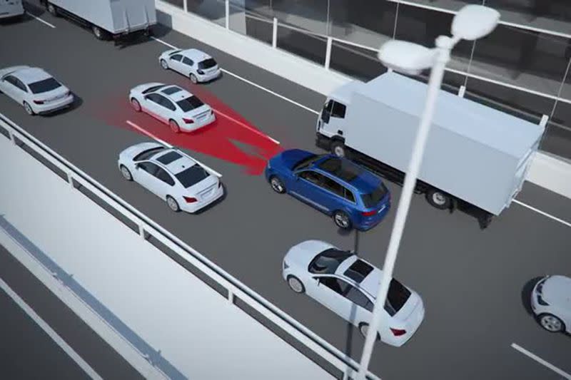 Audi's traffic-jam assist feature