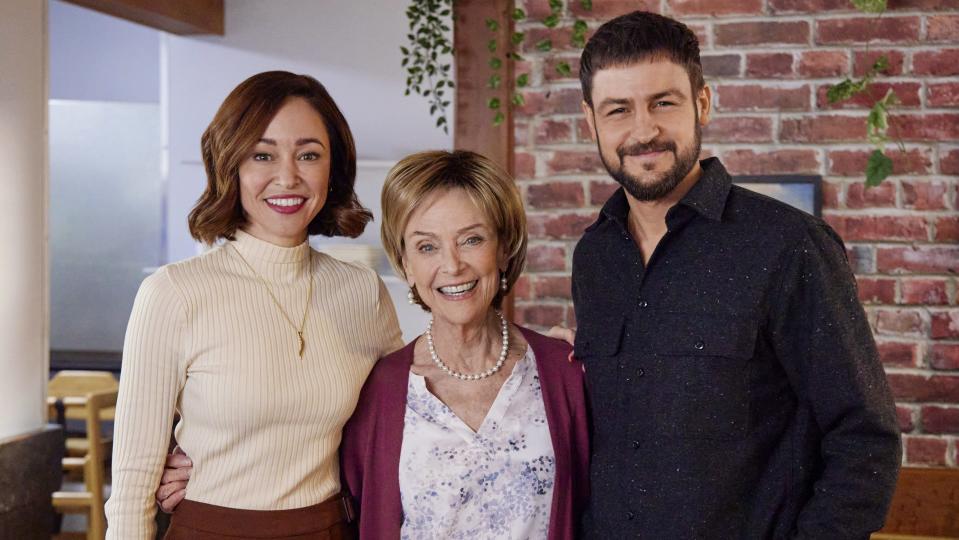 Autumn Reeser, Patty McCormack, Tyler Hynes, Always Amore, 2022