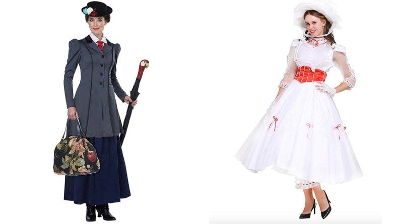 England's finest stern nanny is a great option for a costume that keeps you covered up.