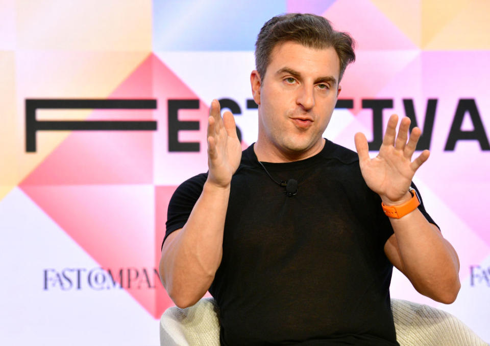 Brian Chesky, Mitgründer und CEO von Airbnb. - Copyright: Eugene Gologursky/Getty Images for Fast Company