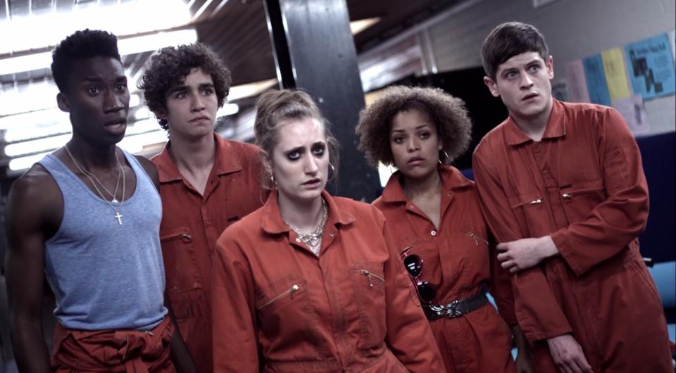 The original cast of Misfits