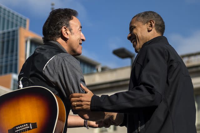 Nikki Kahn/The Washington Post via Getty Images Bruce Springsteen and Barack Obama