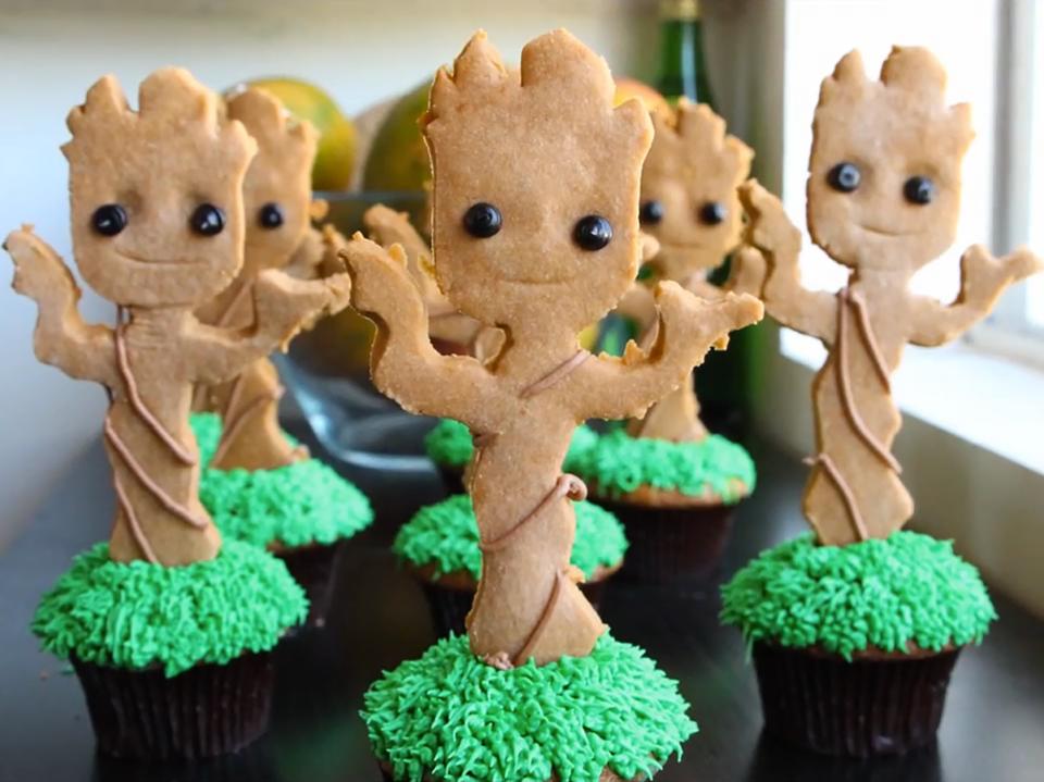 Groot Cupcakes