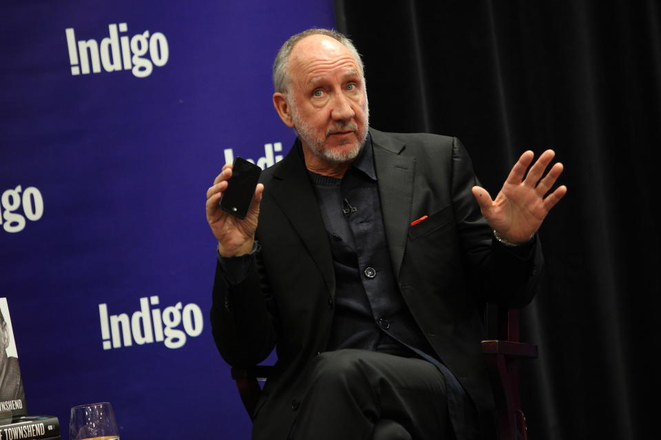 In his memoir <em>Who I Am: A Memoir by Pete Townshend</em>, this musician <a href="http://www.theguardian.com/books/2012/oct/09/who-i-am-pete-townshend-review" target="_blank">confirmed</a> that he is "probably bisexual" and cited his attraction to Mick Jagger, calling him "the only man I've ever seriously wanted to fuck."