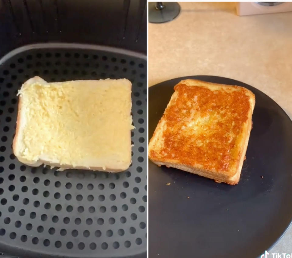 Sizzler cheese toast air fryer recipe