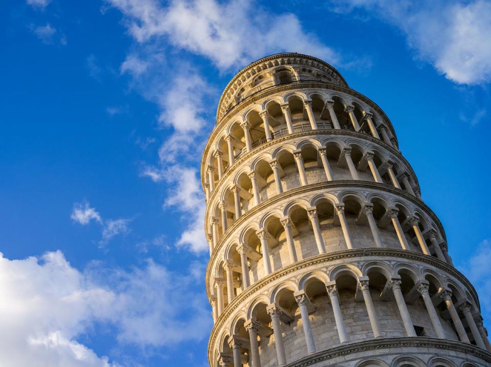 Según los expertos, el futuro de la torre está asegurado tras las obras de reparación para mantenerla en pie. Crédito: Ignacio Palacios/Stone RF/Getty Images