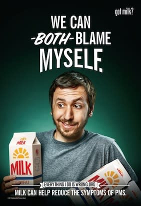 Got Milk?, "Everything I Do is Wrong" Campaign