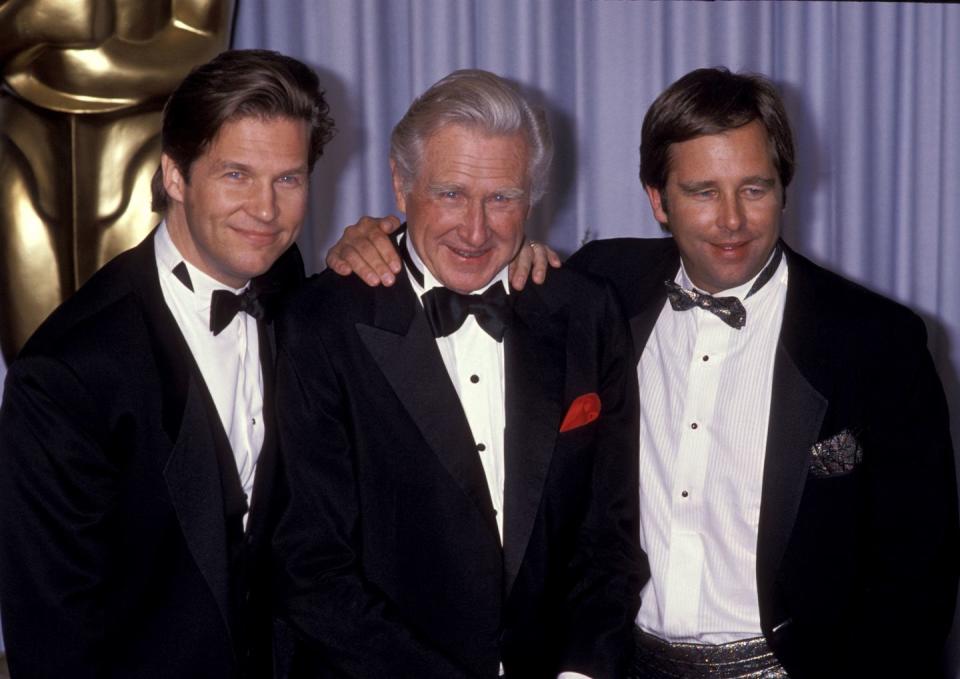 Lloyd Bridges, Jeff Bridges, and Beau Bridges