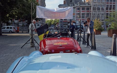 1960 Triumph TR3a - ownered by Andrew English - 2019 Liège-Brescia-Liège road rally