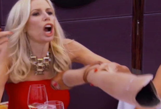 The Real Housewives of New York City: Aviva Throws Her Prosthetic Leg (Season 6)