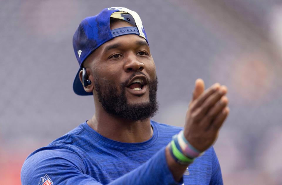 Indianapolis Colts All-Pro linebacker Shaquille Leonard has yet to play in a game this season as he's been recovering from offseason back surgery.