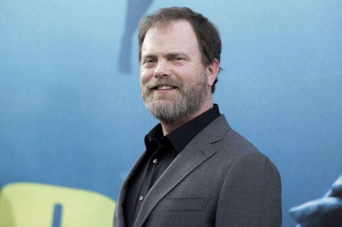 Rainn Wilson attends the LA Premiere of &quot;The Meg&quot; at TCL Chinese Theatre on Monday, Aug. 6, 2018, in Los Angeles. (Photo by Richard Shotwell/Invision/AP)