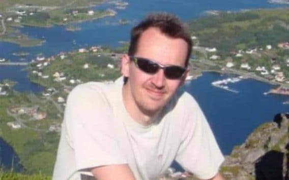 Slain French schoolteacher Samuel Paty. - Twitter