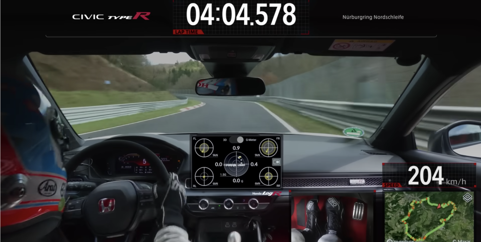 honda civic type r nurburgring record apr 2023