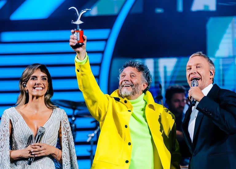 Fito Páez, premiado en el festival de Viña del Mar