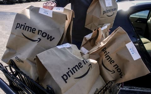 Amazon Prime membership 30-day free trial  - Credit: John Minchillo/AP