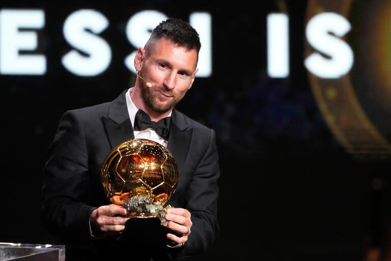 Lionel Messi es el más ganador del Balón de Oro y, también, el último porque se llevó la estatuilla en 2023