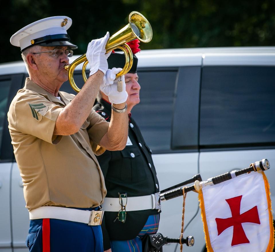 A ceremony at the Florida National Ceremony in Bushnell.