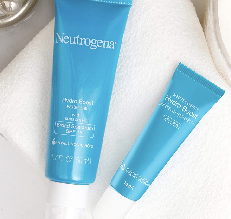 Neutrogena Hydro Boost products have a gel-like consistency. (Image via Amazon)