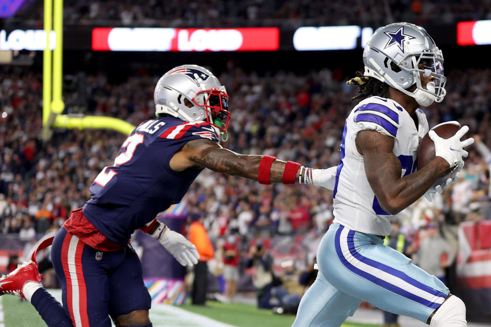 CeeDee Lamb's final touchdown on Sunday provided a huge win for Cowboys bettors. (Photo by Maddie Meyer/Getty Images)