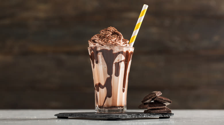 chocolate milkshake