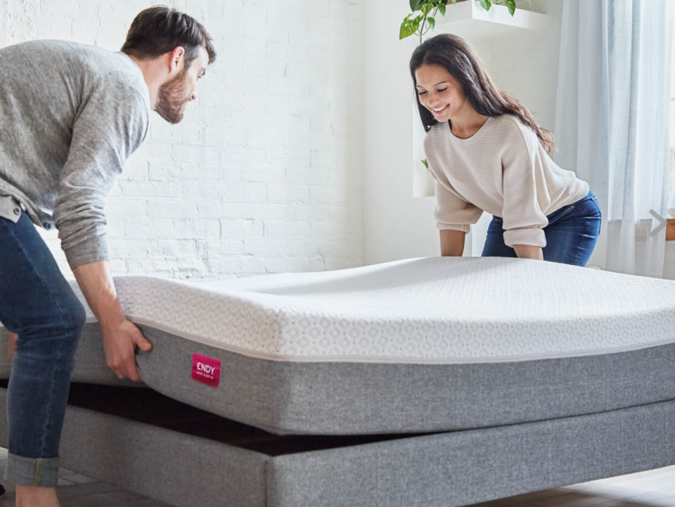 The Endy Mattress. Image via Endy.