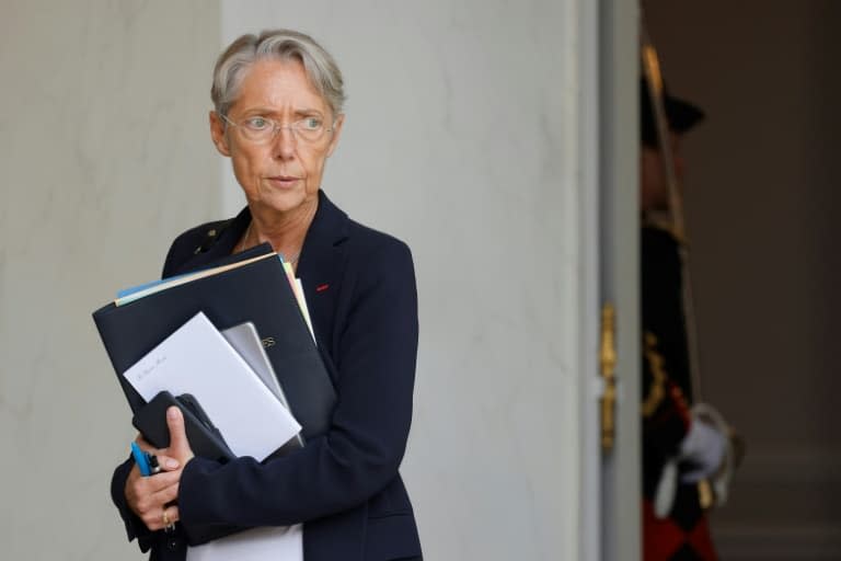 La Première ministre Elisabeth Borne le 14 juin 2022 à Paris - Ludovic MARIN © 2019 AFP