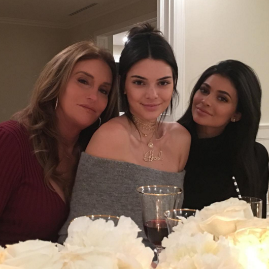 Caitlyn, Kendall, and Kylie Jenner