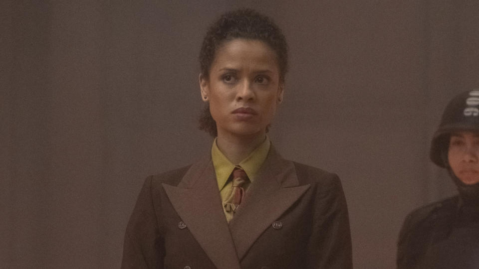 Gugu Mbatha-Raw on “Loki.” - Credit: Chuck Zlotnick / Courtesy of Marvel Studios