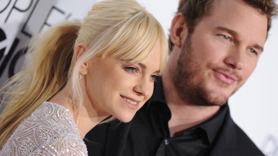 Anna Faris and Chris Pratt