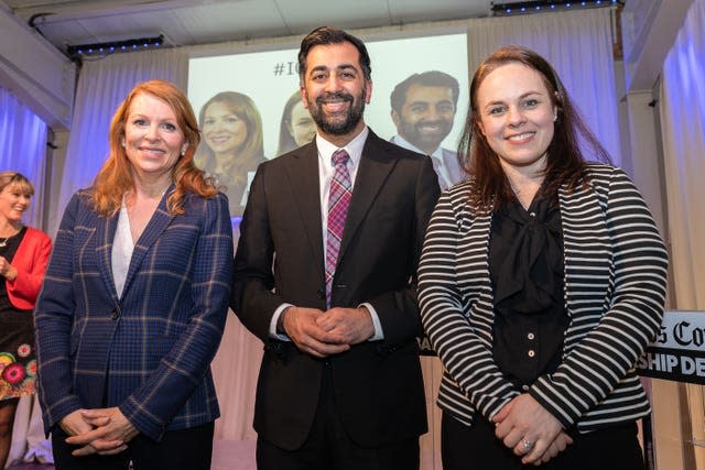 Ash Regan, Humza Yousaf and Kate Forbes