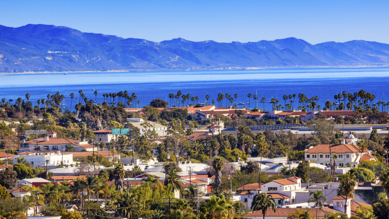 Santa Barbara tops the list of cities where residents have the longest mean life spans.